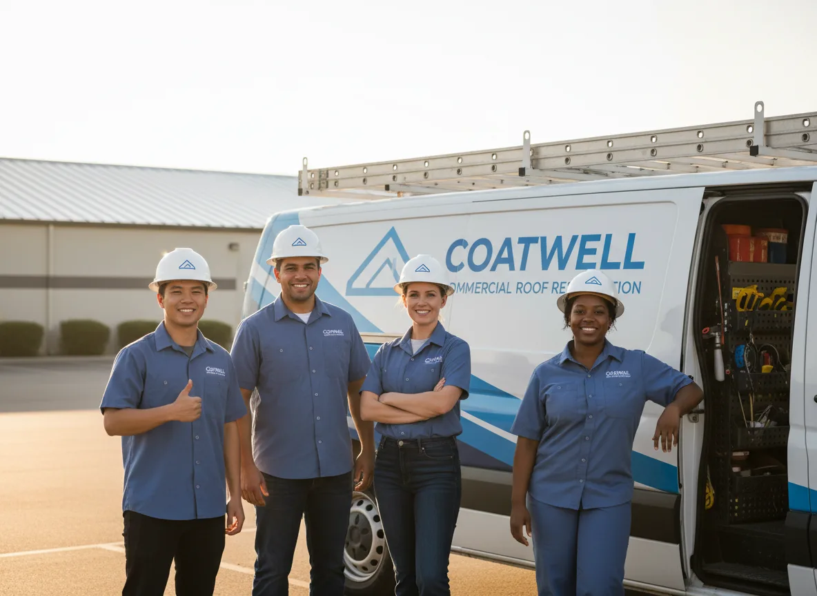 Commercial roof coating company in Colfax, IL